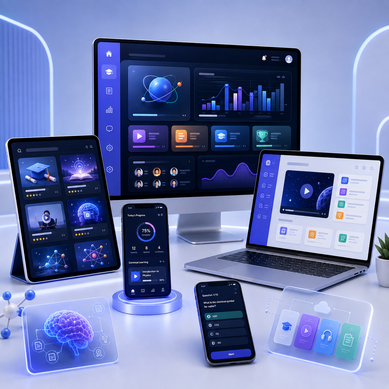 EdTech app development services by CloudTrains